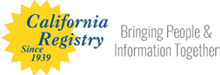 California Registry, www.calregistry.com